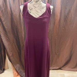 Purple nightgown, soft material